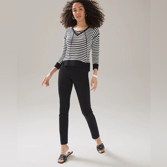 White House Black Market High Rise Sculpt Jeans Slim Leg - Picture 13 of 13